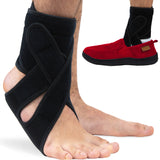 Omeer Right Foot AFO Foot Drop Brace For Walking With Shoes, Socks, Or Barefoot Provides Foot Drop Support For Men Or Women And Also Provides Plantar Fasciitis Relief